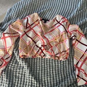 Forever 21 crop blouse